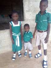 Some of kids we have helped to go back to school