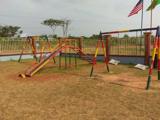 One of the playground equipment
