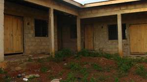Picture of part of the building with doors fixed