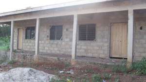 Picture of part of the building with doors fixed