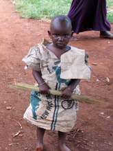 Daughter of Jinja beader, Christine