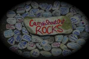 Camp Shout Out Rocks