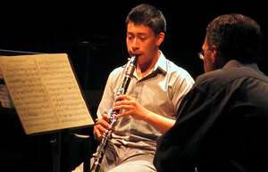 Angel Montellano and Chris Davis in recital