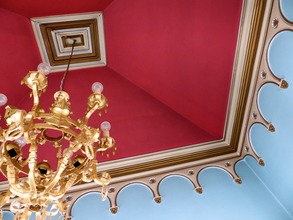 Preview of domed ceiling of our new music studio