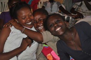 Happy beneficiaries