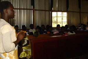 Annabel, a beneficiary sharing girls experience