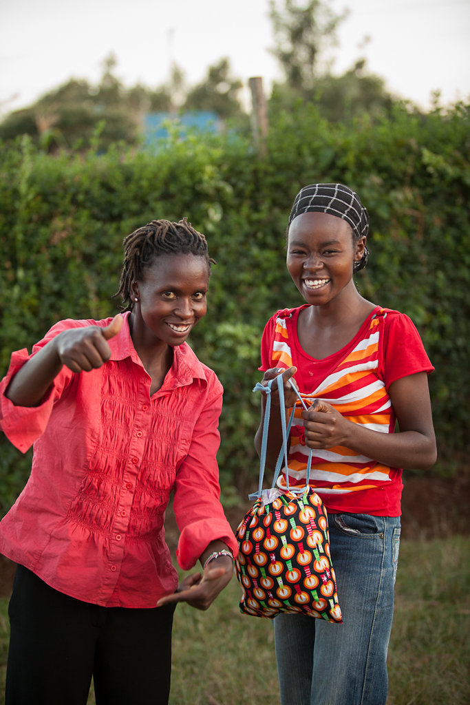 Sanitary towels to Poor Girls & Widows in Kenya