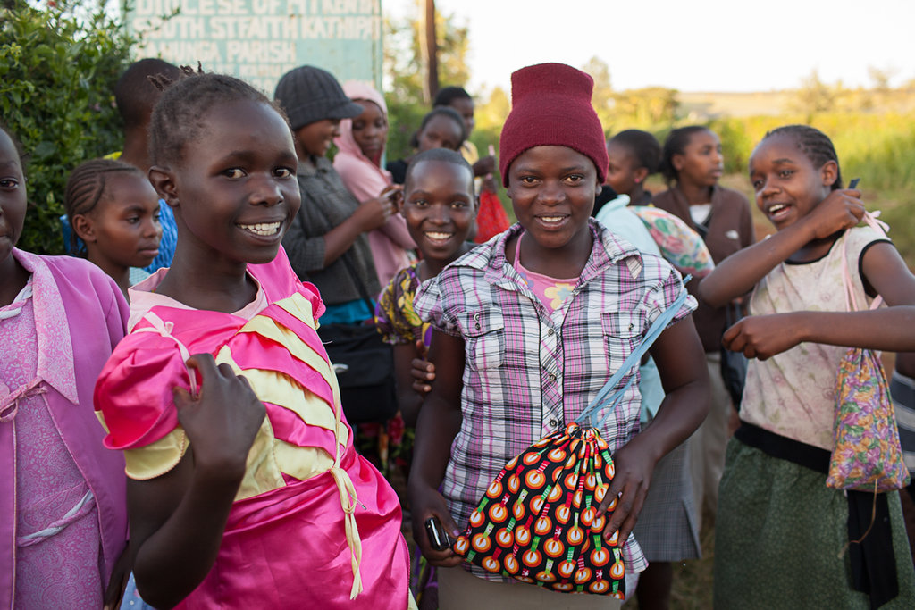 Sanitary towels to Poor Girls & Widows in Kenya