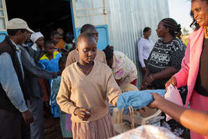 Sanitary towels to Poor Girls & Widows in Kenya