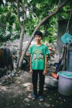 Nhat at home (photo by Rich Ferri)