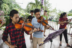 RPS Music Student and Teacher Huy