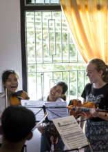 Vy and RPS volunteer