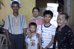Nhat and his family