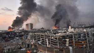 Beirut Port, Destroyed