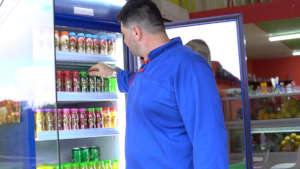 Hussein stocks up on fresh juice