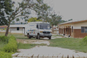 The library reaches a school in Ashanti region.