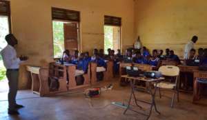 Computer class in Ashanti Region.