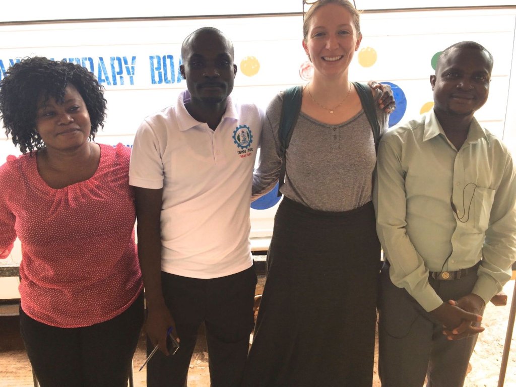 Field trip: Seva, Charles, Me (Alix), and David.