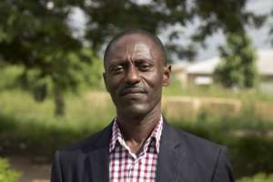 Ashanti Regional Mobile Librarian, Ofosu Frimpong.