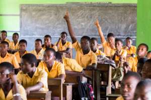 School attendance is up because of the computers.