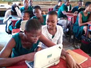 Hands-on computer classes in Volta Region.