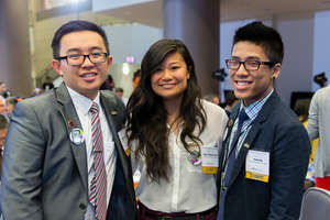 Scholars Attend the 2013 Higher Education Summit