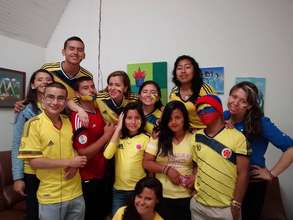 Children during world cup