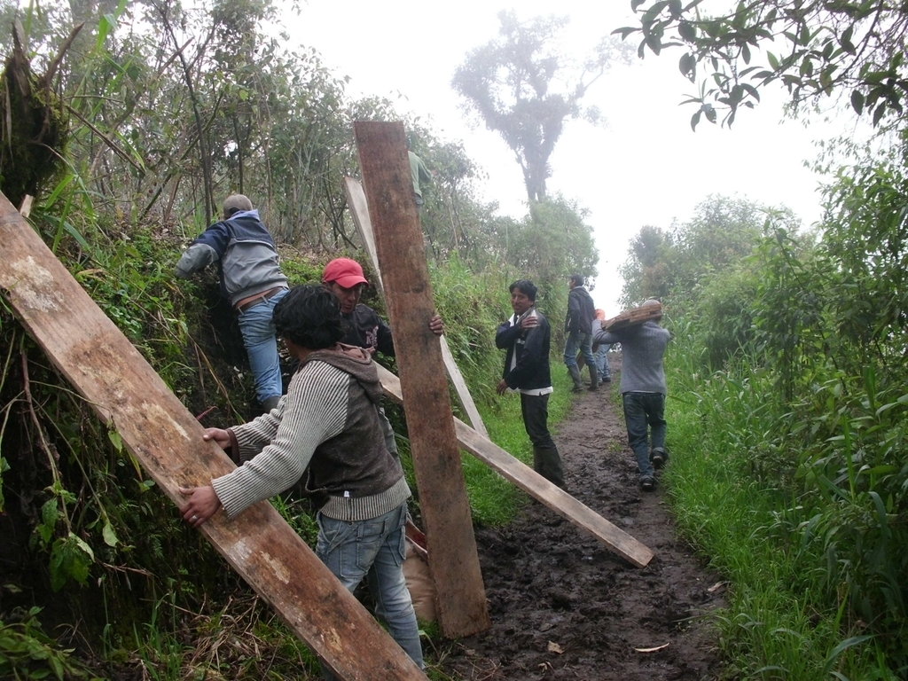 A new home for 20 poor Andean families in Ecuador