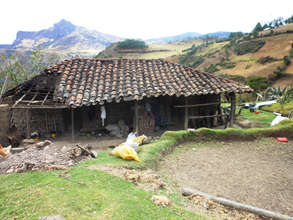 the home and its weak roof on the left side
