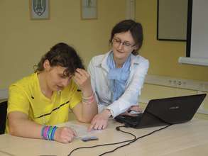 Big Change teacher Maria with our student