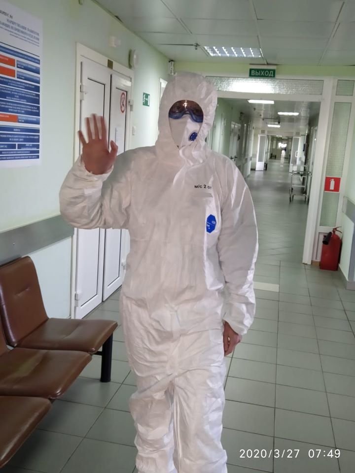 our graduate who works as a nurse