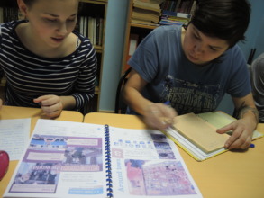 Our students on class
