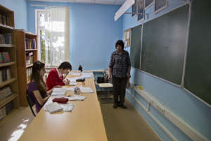 Russian language class
