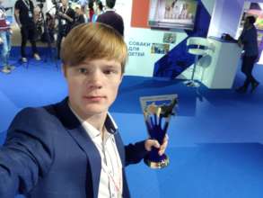 Andrew at the event