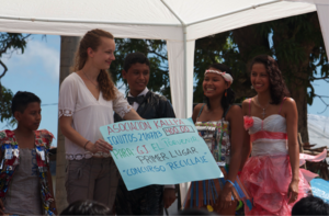 Maddy at the fashion show!