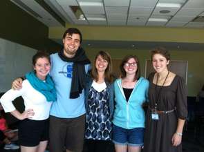 BA trainers with a student from Ramapo College