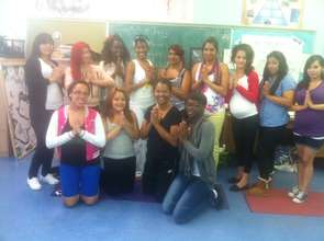 Prenatal Yoga at School for Pregnant Teens