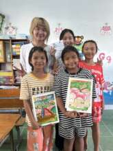 Bang and Linh with RPS Students