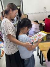 Linh and student