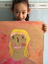 Rock-Paper-Scissors Self Portrait