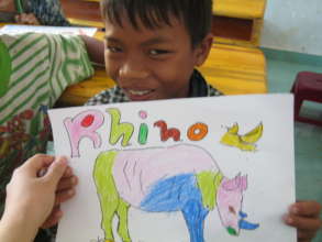 Learning English through art