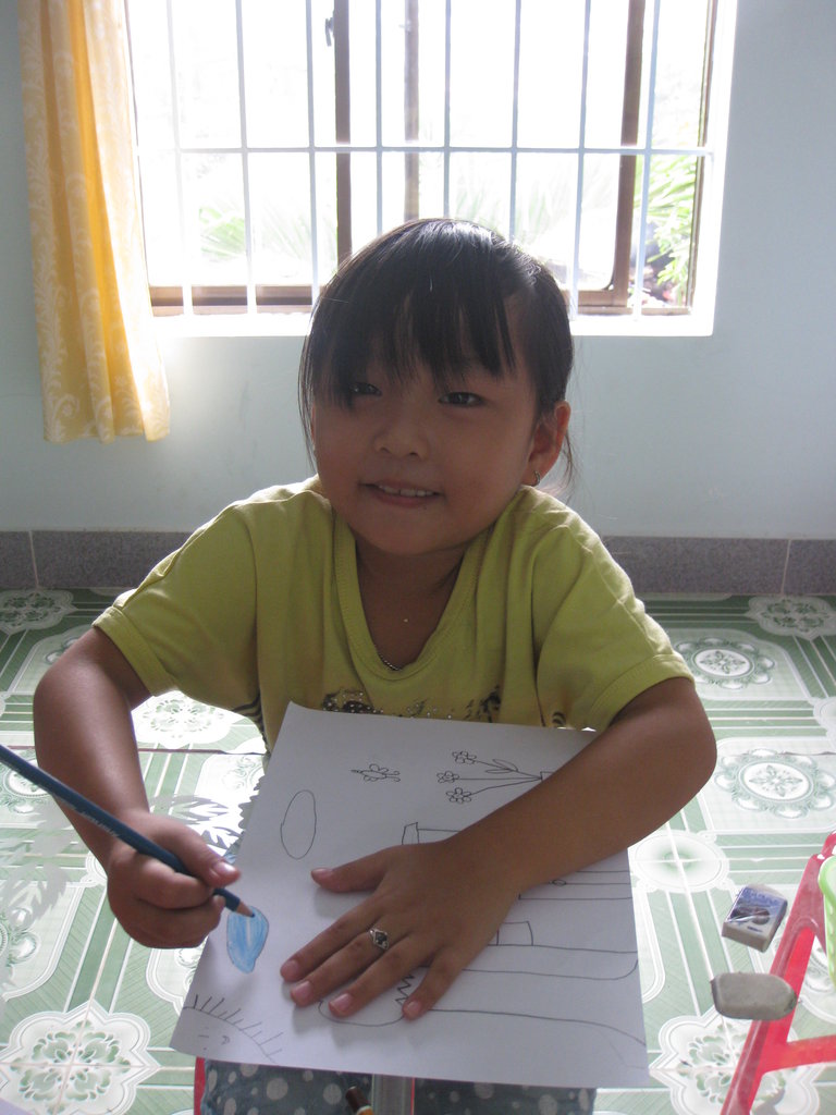 Art Mentorship for Poor Vietnamese Children