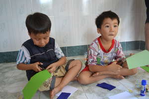 Kids from Hoa Yen Orphanage Vietnam