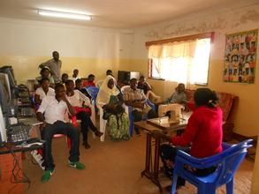 Youth in tailoring training activities