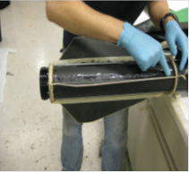 Rocket Team Constructs Motor Mount