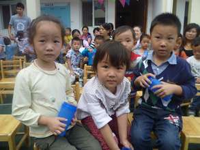 Children at Xintu Wellbeing Center
