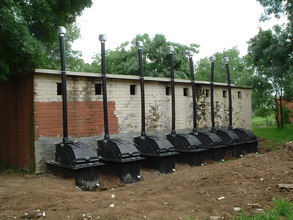 7 units in position - Lady's restroom.