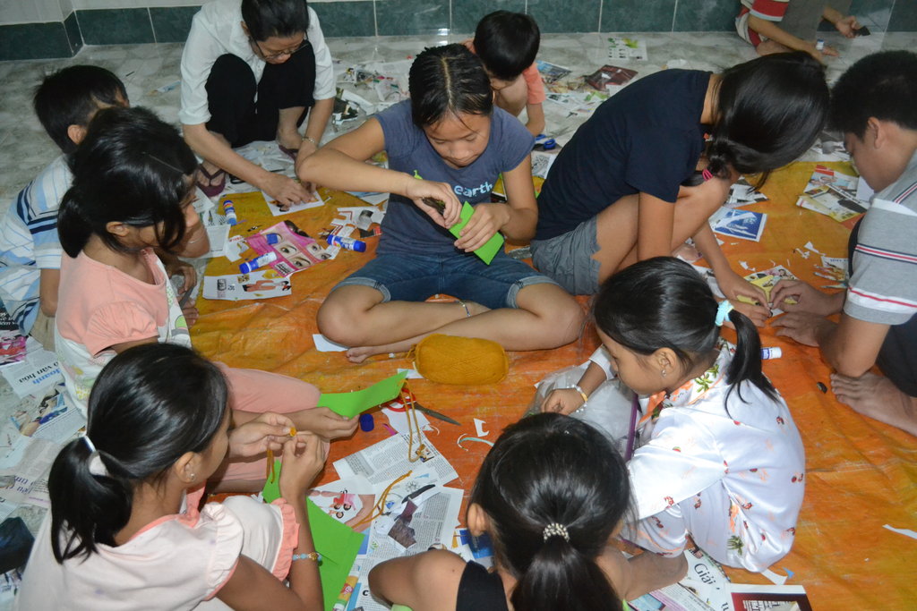 Art Supplies for 75 Vietnamese Youth