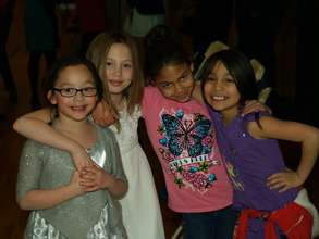 4 book club girls at Youth of the Year dinner