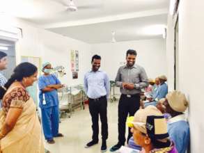 Conversation with patients before their surgery